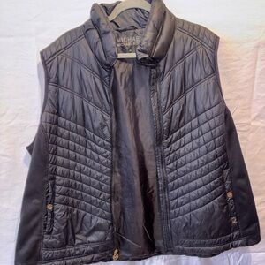 Michael Kors Black Quilted Women's Vest
